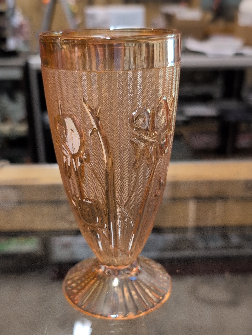 Vintage Jeanette Glass Tumbler 8oz